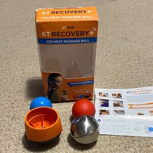 KT Recovery Ice/Heat Massage Ball Set hot and cold insert balls